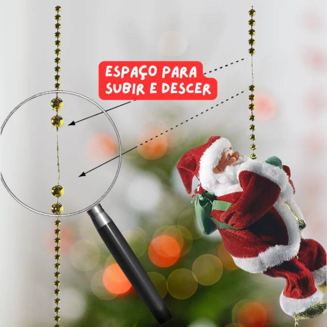 Pai Noel Escalador - Sobe & Desce + Brinde!